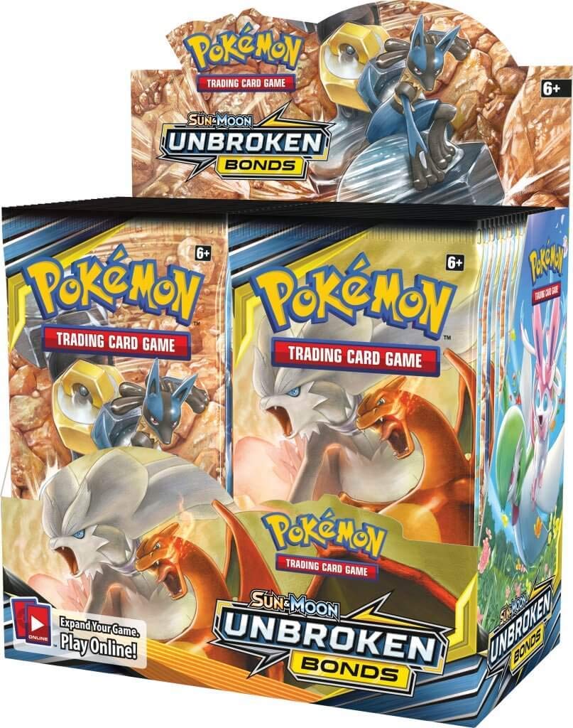 Pokemon TCG: Sun & Moon Unbroken Bonds Booster Box : Amazon